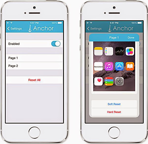 Anchor - 讓 iPhone 自由擺放 APP 圖標位置 | Anchor, GridLock, HomescreenDesigner, iBlank, 越獄類教學 | iPhone News 愛瘋了