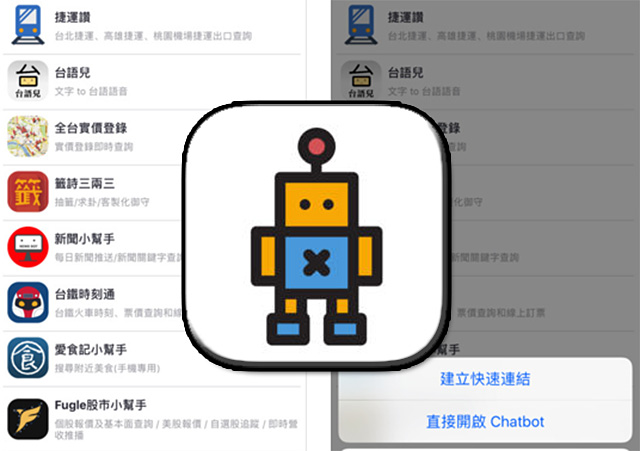 Bot List - 羅列最豐富的 iPhone 聊天機器人 | Apps, Bot List, Yu Chin Chia, 聊天機器人, 軟體開發者舞台 | iPhone News 愛瘋了