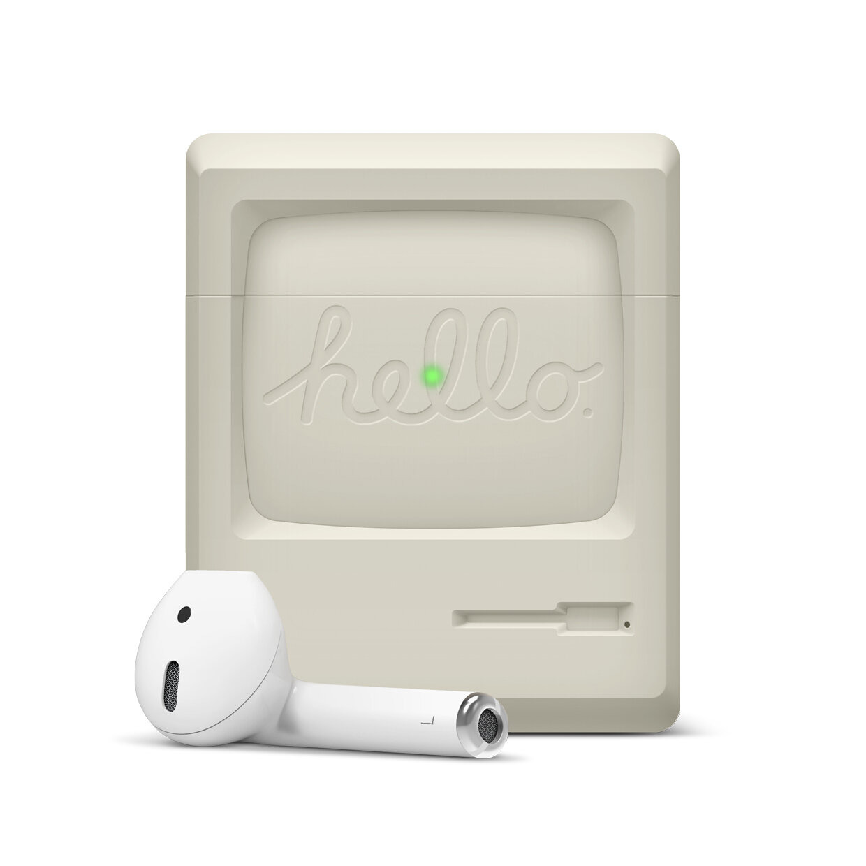 第一代麥金塔電腦造型的 AirPods 充電盒保護套 | AirPods, Apple News, AW3 Airpods, Elago | iPhone News 愛瘋了