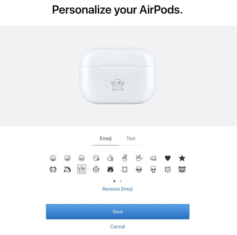 現在你可以在 AirPods 充電盒鐫刻"便便"表情符號 | AirPods, AirPods Pro, Apple News, 鐫刻服務 | iPhone News 愛瘋了