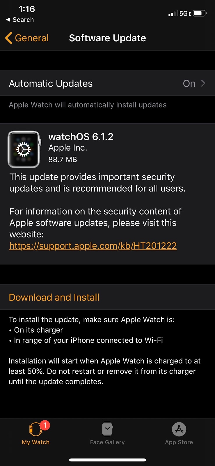 watchOS 6.1.2 開放更新！為 Apple Watch 帶來錯誤修復 | Apple Watch, iOS 13.3.1, watchOS 6.1.2 | iPhone News 愛瘋了