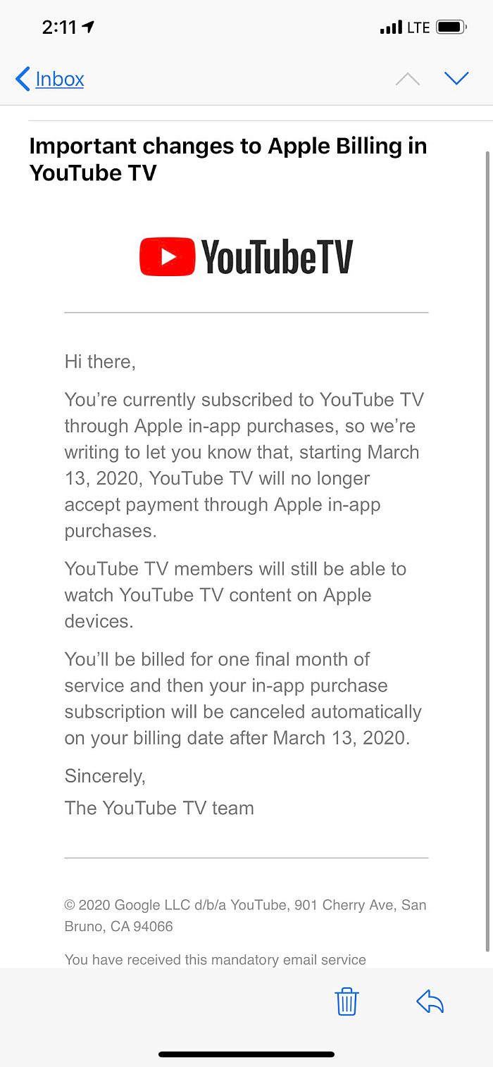 YouTube TV 拒繳蘋果稅！3 月取消 App Store 訂閱 | App Store, Apple News, Spotify, YouTube TV | iPhone News 愛瘋了