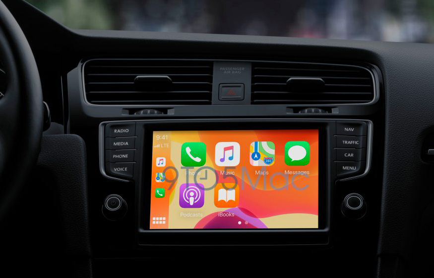 iOS 14 CarPlay 車載系統可更換桌布和切換深色模式