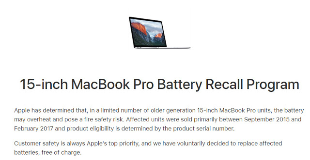 蘋果推出 15 吋 MacBook Pro 電池召回方案 | Apple News, MacBook Pro, 電池保養 | iPhone News 愛瘋了