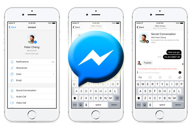 使用Messenger「悄悄話」聊天，避免FB私密訊息被偷窺 | FB Messenger, FB教學, iOS 10教學, Secret Conversations | iPhone News 愛瘋了