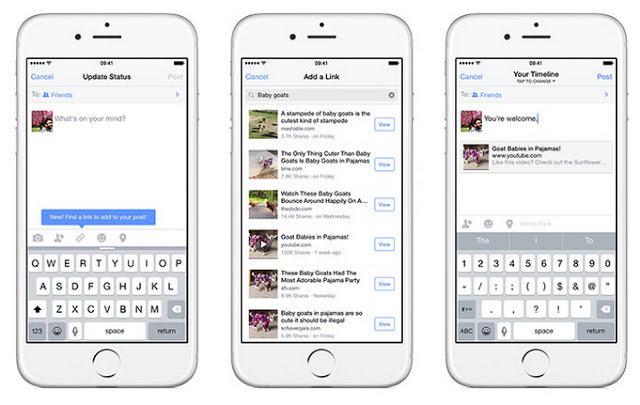 FB 加入讓人匪夷所思的「尋找連結」分享文章功能 | FB add a link, FB教學, iOS 9教學, iPhone 6s教學, 觀點分享 | iPhone News 愛瘋了