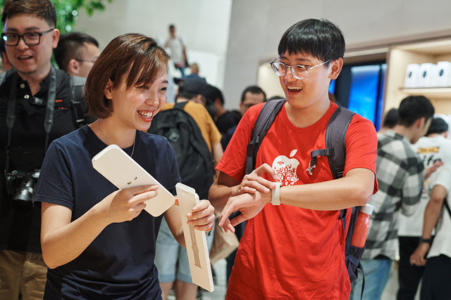 蘋果分享 Apple 台灣信義 A13 店開幕照片 | Apple News, Apple Store, Apple 信義 A13 | iPhone News 愛瘋了