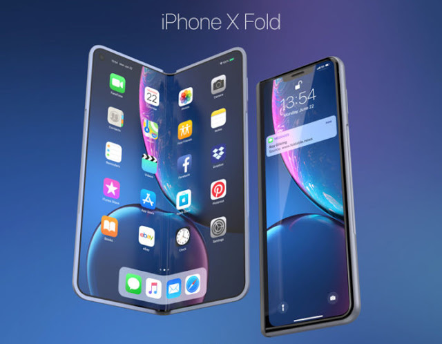 折疊螢幕 iPhone X Fold 概念設計欣賞 | Galaxy Fold, Huawei Mate X, iPhone X Fold, 蘋果概念設計 | iPhone News 愛瘋了