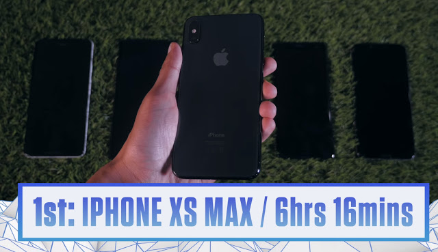 2K旗艦手機電池續航測試：iPhone XS Max勝4000mAh | Galaxy Note 9, iPhone XS, Pixel 3 XL, Sony Xperia XZ3 | iPhone News 愛瘋了