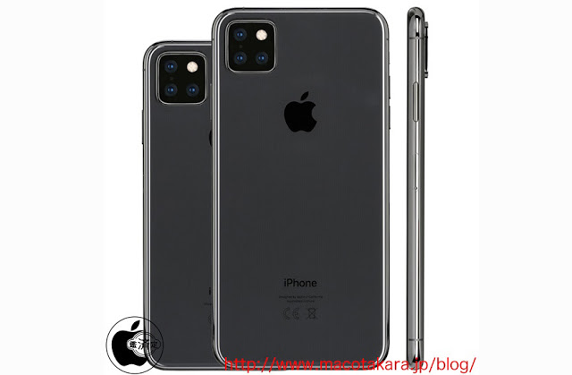 日媒：2019 新 iPhone 11 三鏡頭採方形排列 | Apple News, iPhone 11, iPhone XI, Macotakara | iPhone News 愛瘋了