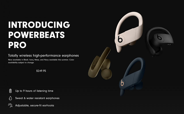 Powerbeats Pro 象牙白、叢林綠和海軍藍 8/30 開賣 | Apple News, H1耳機晶片, Powerbeats Pro | iPhone News 愛瘋了