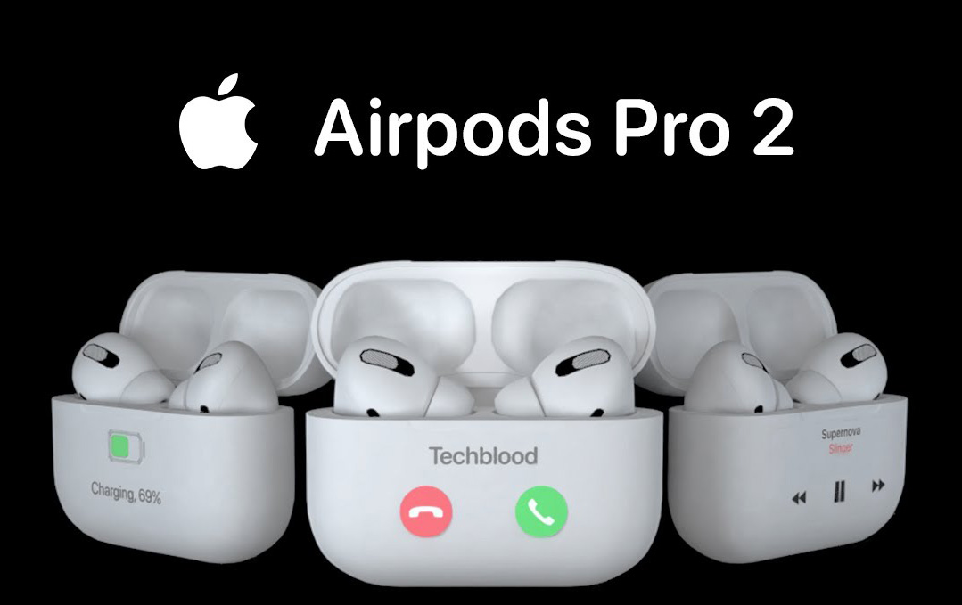 AirPods Pro 2 概念設計欣賞：充電盒配 Retina HD 顯示器