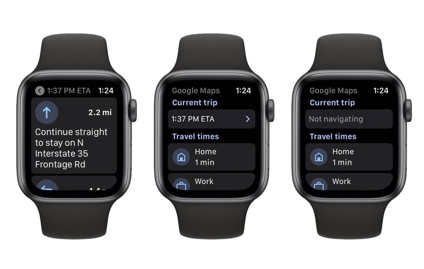Google 地圖重回 Apple Watch！提供轉彎路線和到達時間