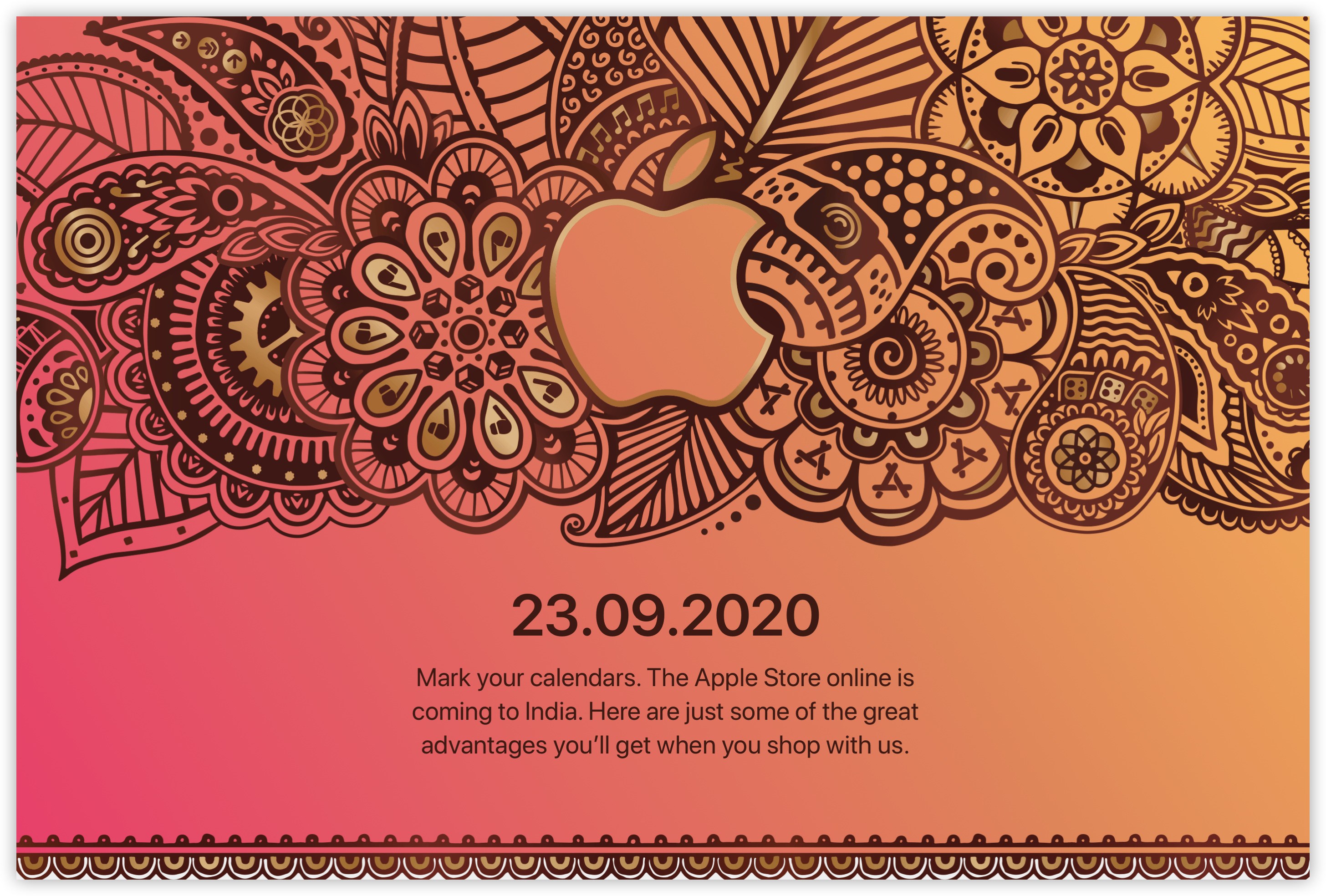 印度蘋果線上商店 9/23 開張！搶攻 13 億人口市場