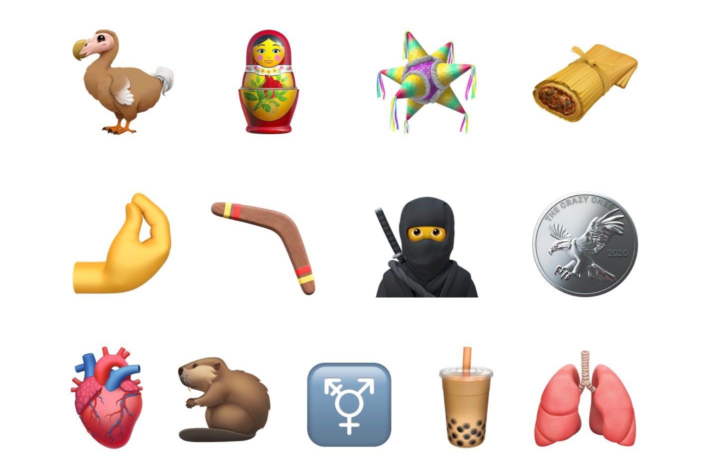 iPhone 最新忍者、珍奶、海狸、黑貓表情符號搶先看