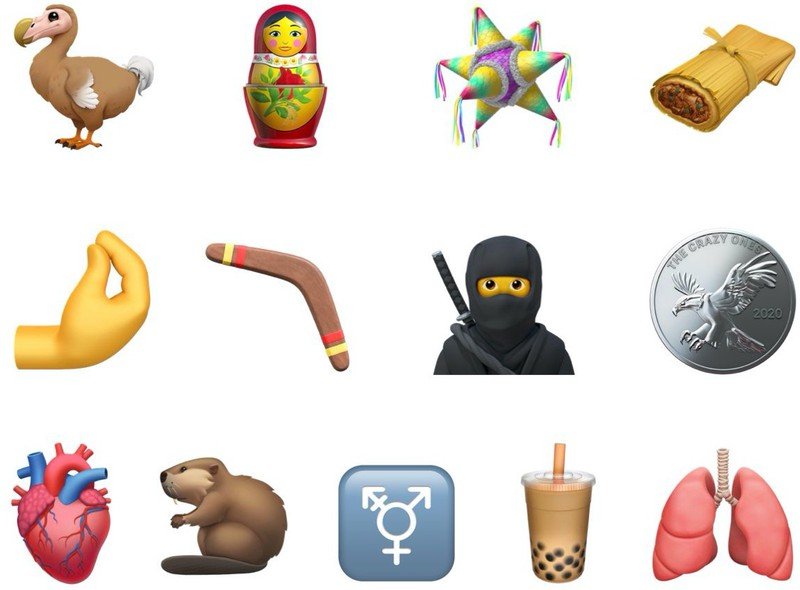iPhone 最新忍者、珍奶、海狸、黑貓表情符號搶先看