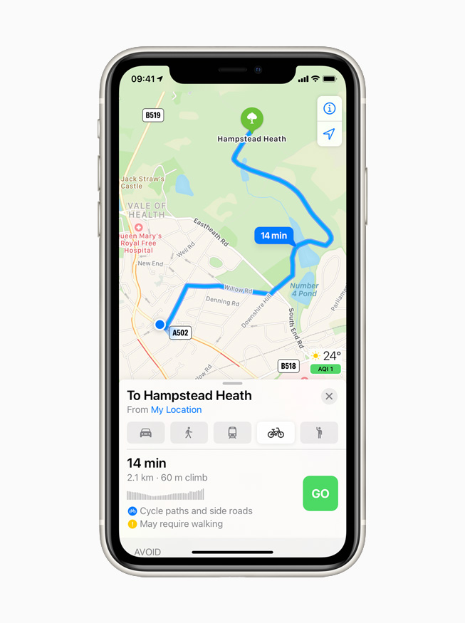 蘋果在英國和愛爾蘭推出全新地圖：支援環視街景和自行車路線 | Apple Maps, Apple News, Look Around, 蘋果地圖 | iPhone News 愛瘋了