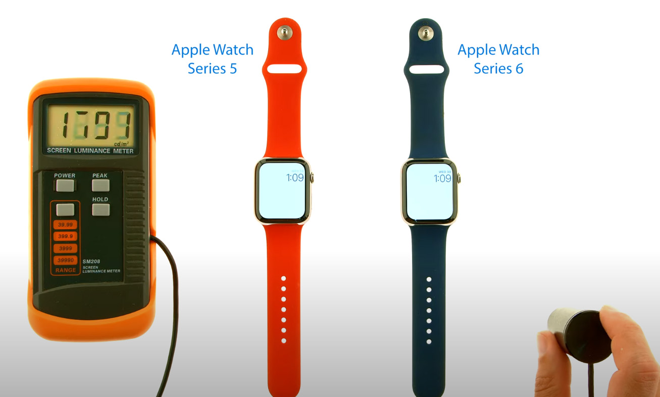 Apple Watch S6 螢幕亮度測試！戶外陽光下更清楚看見錶面