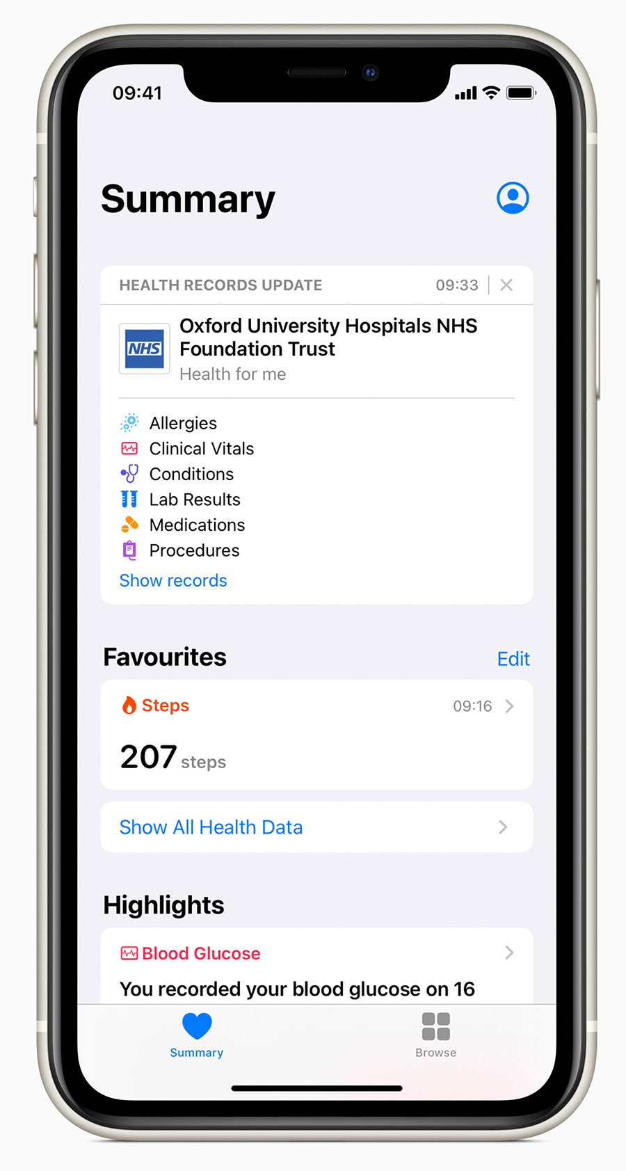 英國和加拿大 iPhone 用戶可集中查看自己的健康記錄