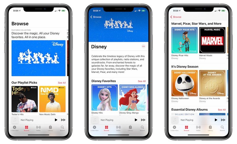 Apple Music 提供迪士尼、漫威、皮克斯和星際大戰原聲帶
