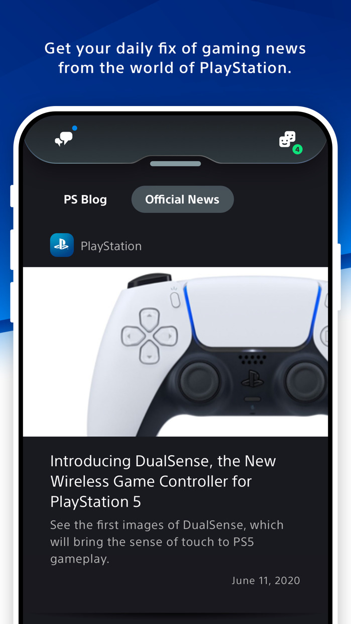 全新 PlayStation App！在手機上聊天互動、下載遊戲至PS