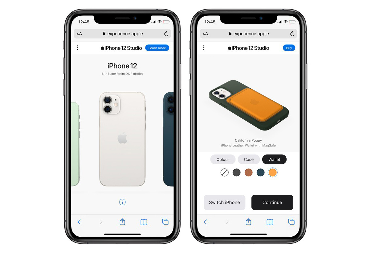 蘋果推出「iPhone 12 Studio」讓用戶自由搭配手機殼和錢包