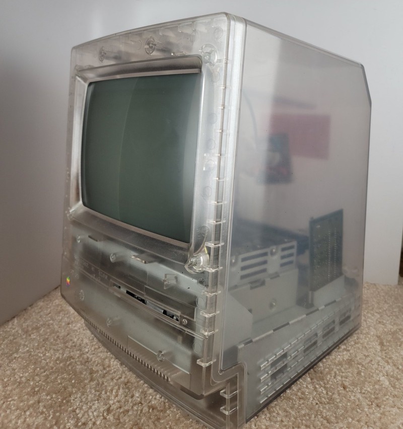 透明外殼 Macintosh Classic 原型機！30 年來首次曝光
