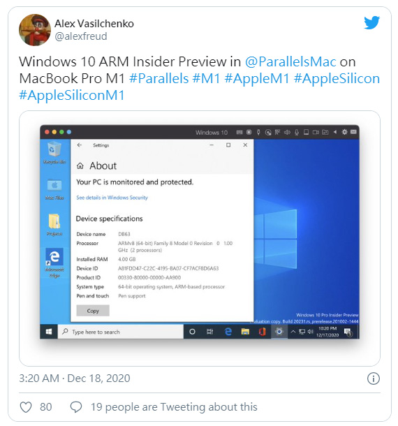 Parallels 16 已支援 M1 Mac 安裝 Windows 雙系統 | ARM Mac, M1, Parallels Desktop 16 | iPhone News 愛瘋了