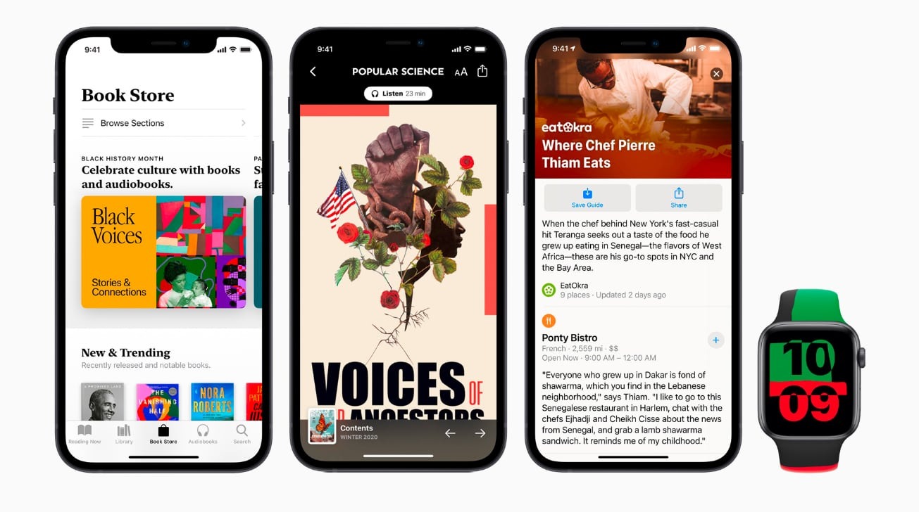 蘋果慶祝黑人歷史月：推出限量版手錶、特色應用和書籍等 | Apple News, Apple Watch, Black Unity | iPhone News 愛瘋了
