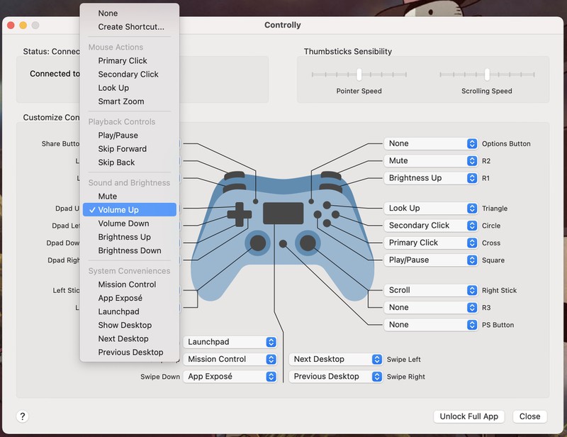 用PS和Xbox無線搖桿完整操作Mac電腦 - Controll‪y | Controll‪y, Hugo Lispector, Mac App Store | iPhone News 愛瘋了