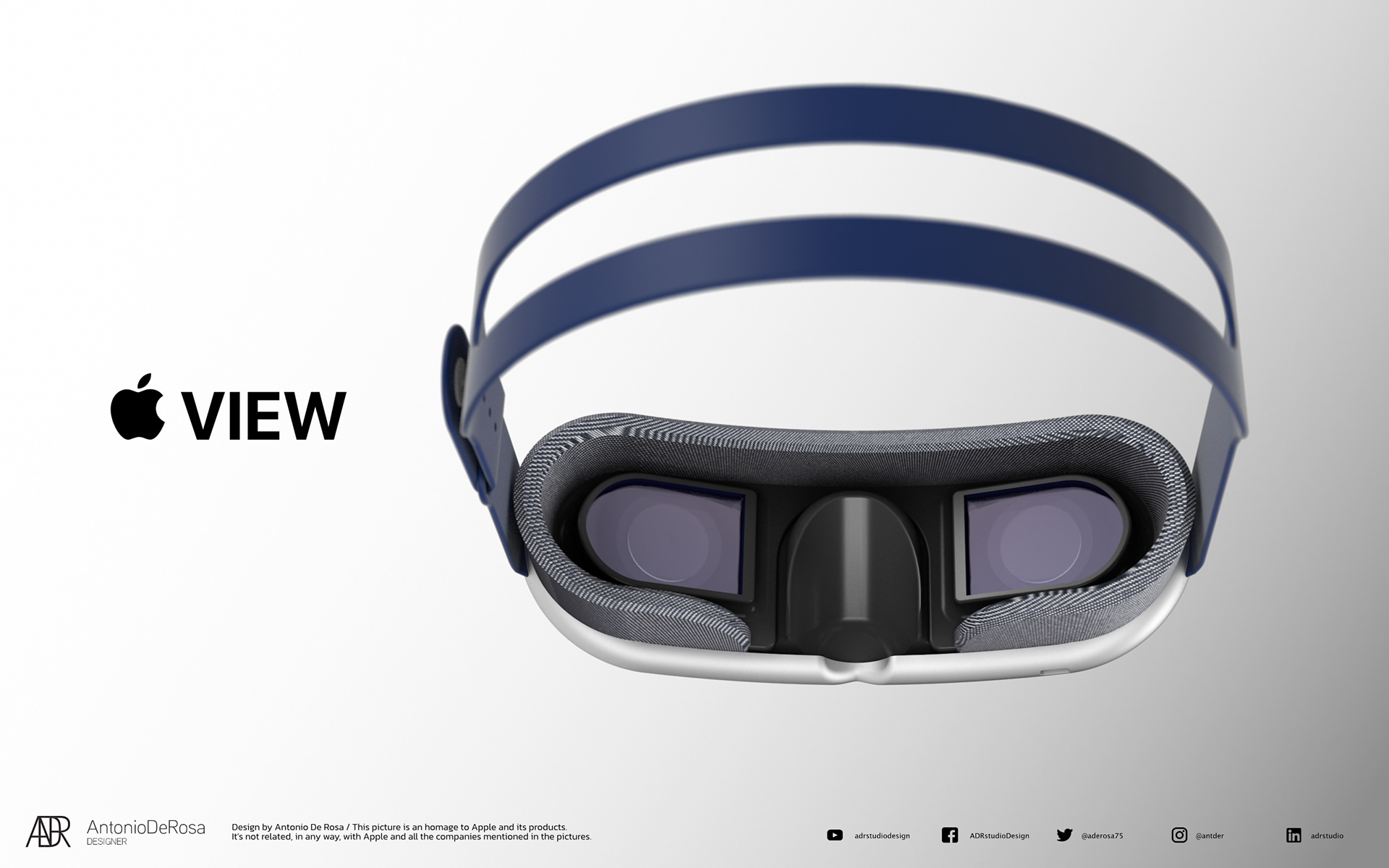蘋果AR/VR頭戴眼鏡概念設計欣賞！混合虛擬現實 | Apple News, Apple View, 蘋果概念設計 | iPhone News 愛瘋了