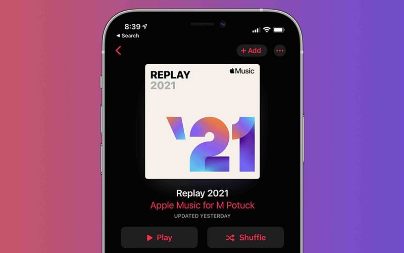 Apple Music《Replay 2021》現已推出！幫助你追蹤年度最佳歌曲