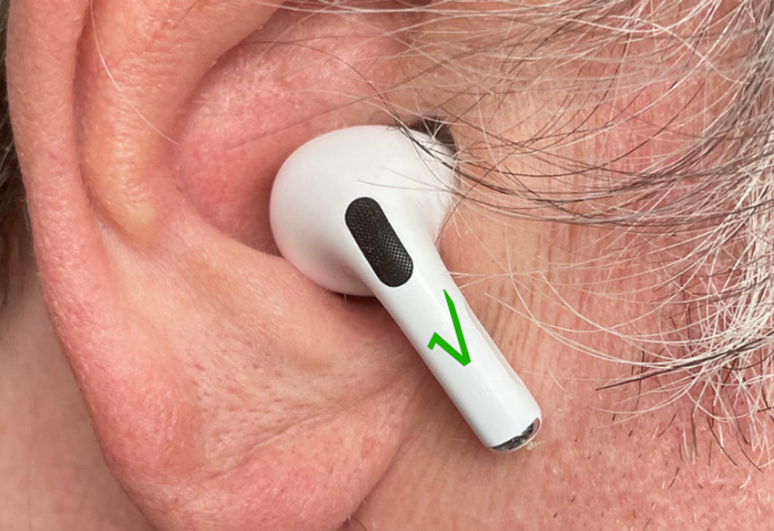 未來 AirPods 可以使用超音波來檢測耳朵的正確位置