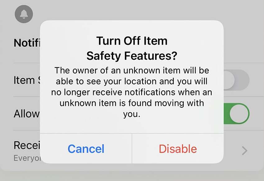 iPhone加入反追蹤功能！防止別人用藍芽防丟器追蹤你