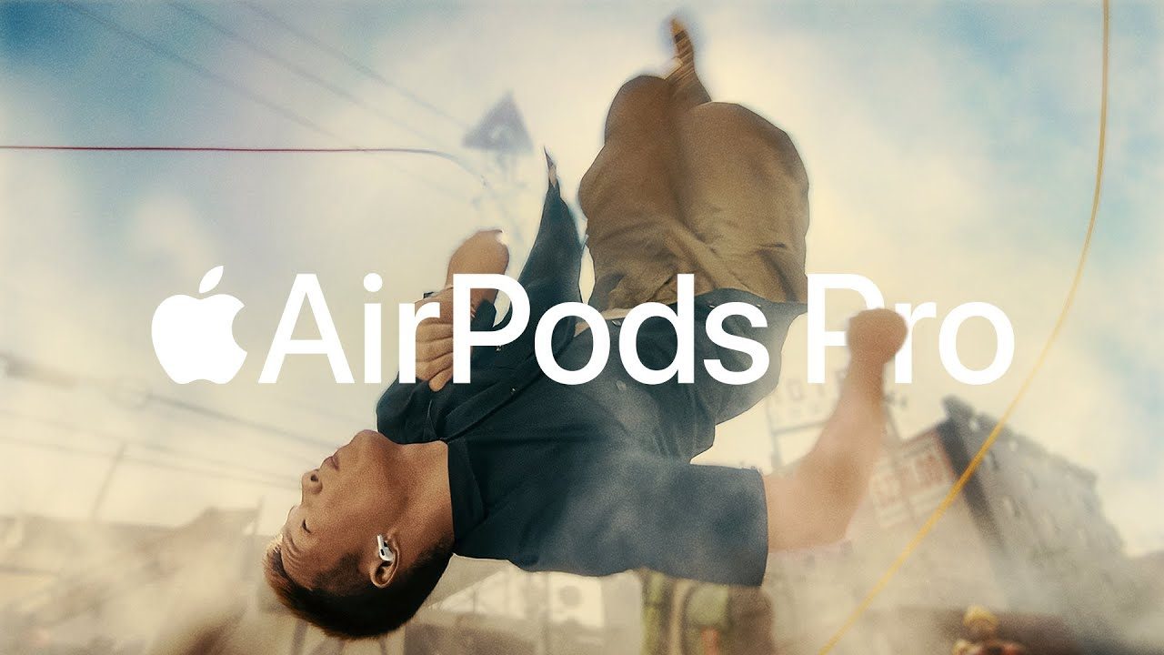 全新AirPods Pro廣告《跳躍》：展現自由活動和降噪功能