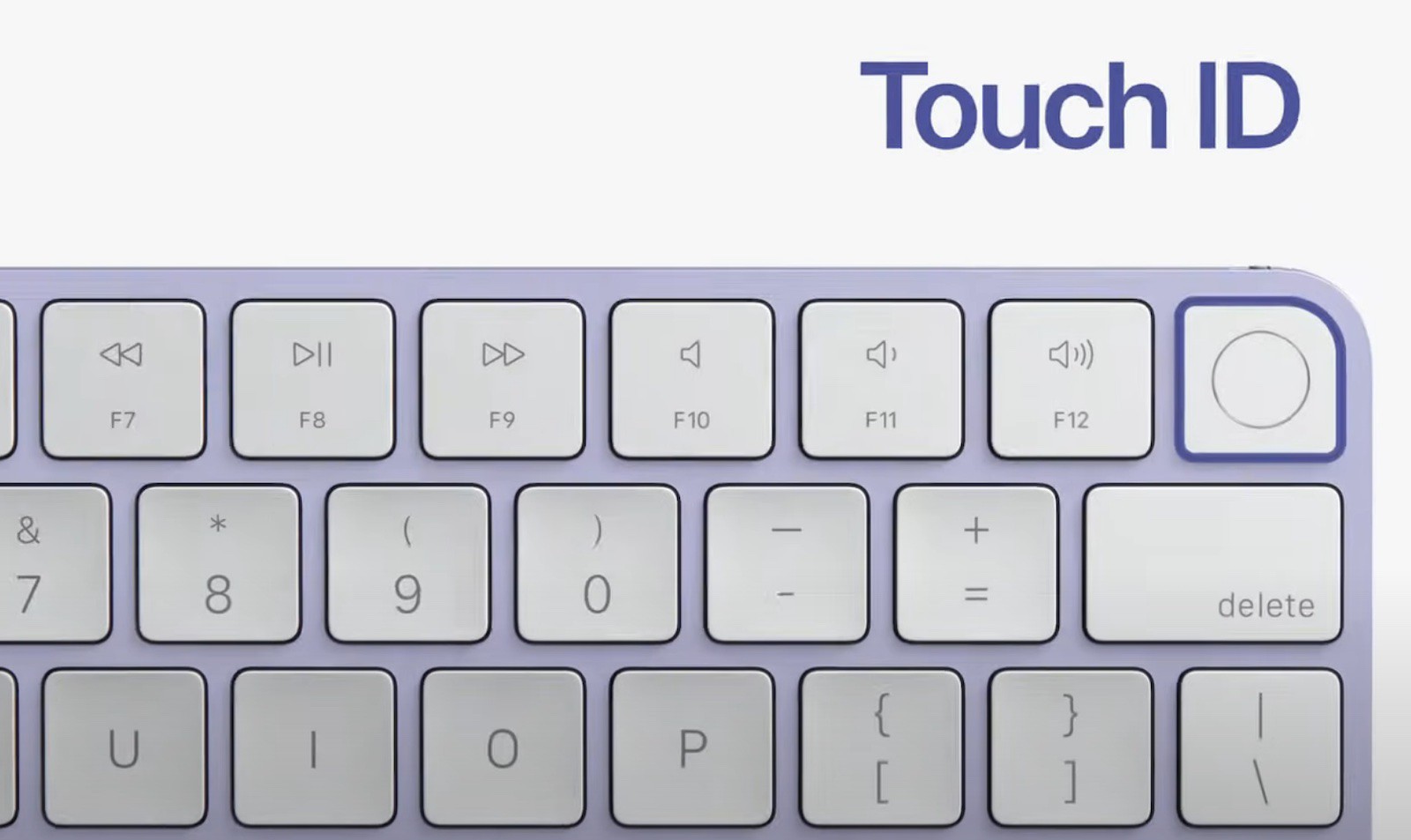 Touch ID 巧控鍵盤支援所有 M1 Mac，但 M1 iPad 被排擠