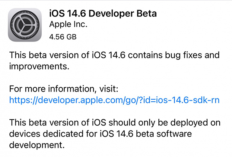 iOS 14.6 首個 beta 測試版發布！一路測到 iOS 15 推出