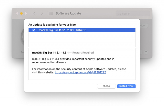 蘋果發布 macOS Big Sur 11.3.1 更新！修復 WebKit 安全漏洞