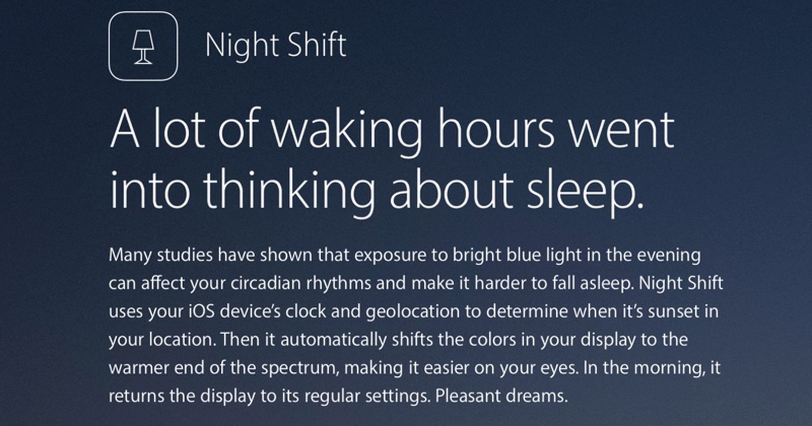 iPhone 開夜覽(間)模式有助改善睡眠品質？研究說沒用