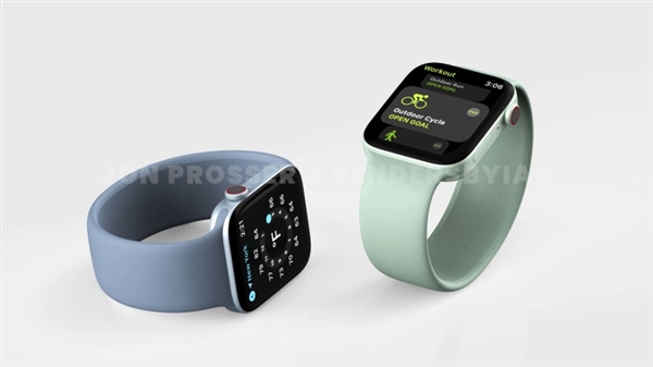 Apple Watch Series 7 概念渲染圖欣賞！推出六年終於改設計 | Apple Watch, Apple Watch Series 7, Jon Prosser | iPhone News 愛瘋了
