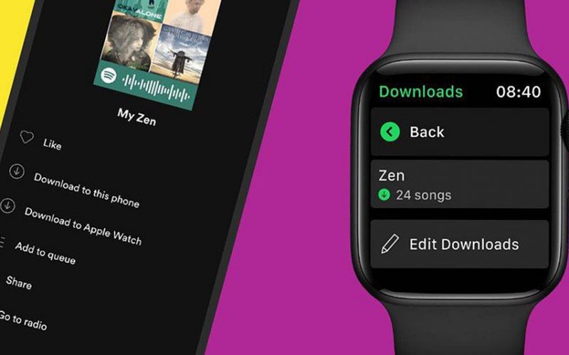 終於可在 Apple Watch 上下載 Spotify 音樂離線收聽