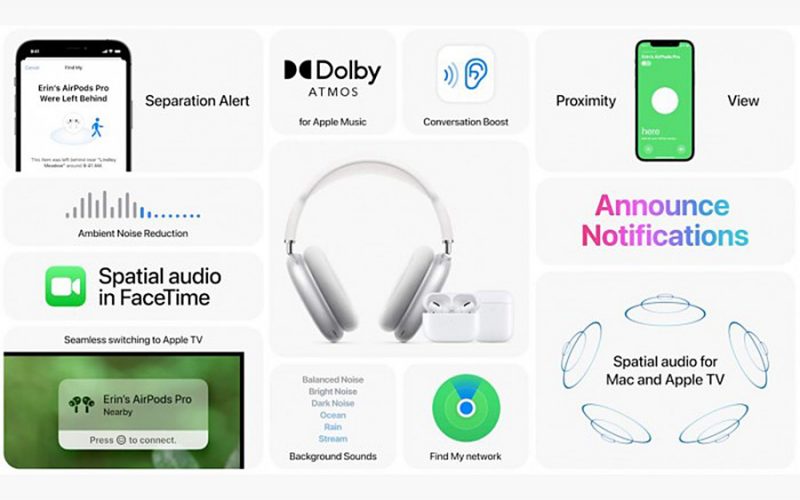 iOS 15 為 AirPods 帶來新功能：助聽、尋找、空間音訊