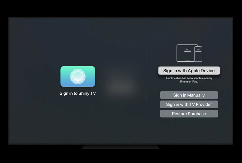 Apple TV 新功能：可用 iPhone 臉部/指紋快速登錄應用