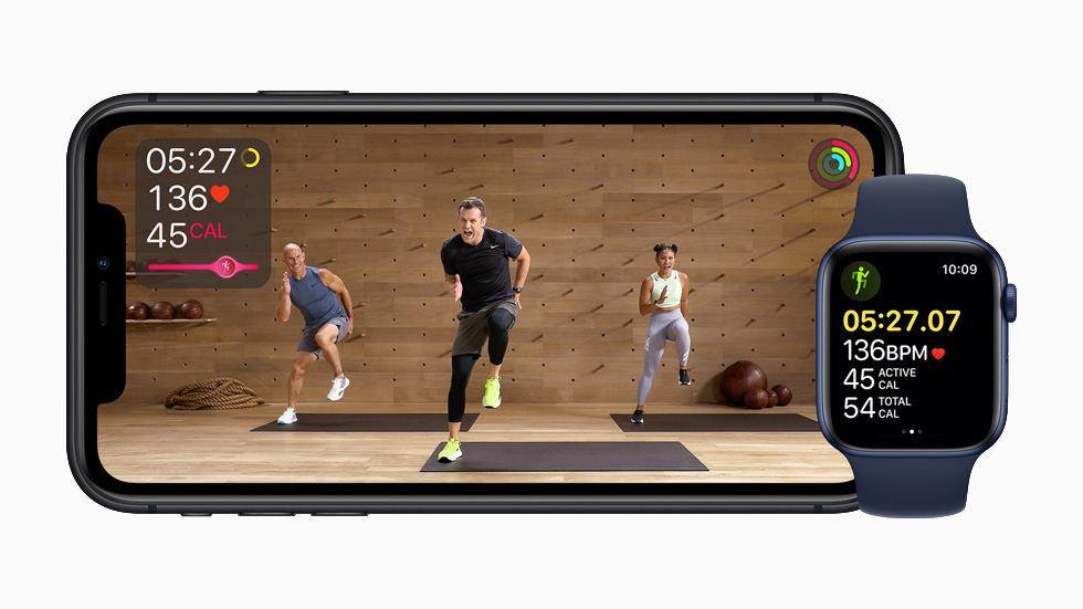 macOS Monterey 透過 AirPlay 為 Mac 帶來 Apple Fitness+