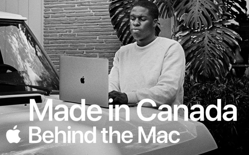 蘋果分享《敬 Mac 背後的你》全新影片：加拿大藝術家版