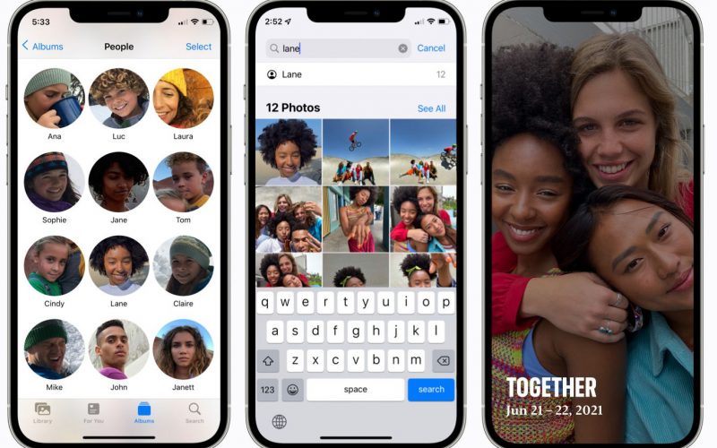 iOS 15 機器學習再進化！看不清臉也能識別照片中的人物