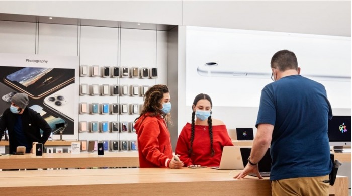 【最新消息】蘋果要求 Apple Store 員工和顧客都要戴口罩