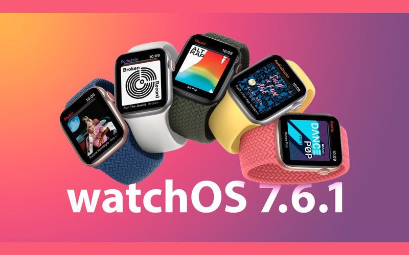 蘋果為 Apple Watch 發布重要安全性更新 watchOS 7.6.1