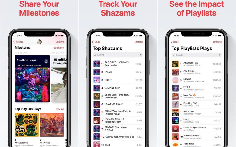 歌手現在可以在 Apple Music 上與粉絲們分享里程碑了