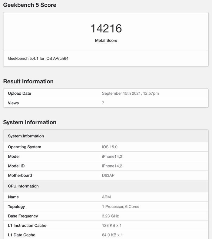 iPhone 13 Pro 的 GPU 測試比 iPhone 12 Pro 提高了 55% | Apple News, Geekbench, iPhone 13 GPU, iPhone 13 Pro | iPhone News 愛瘋了